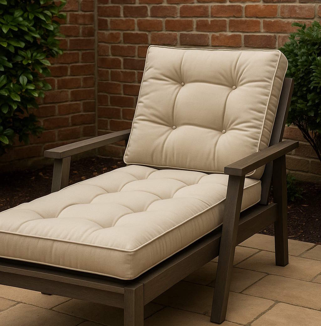 Изготовление и пошив подушек на кресло-лежак под заказ